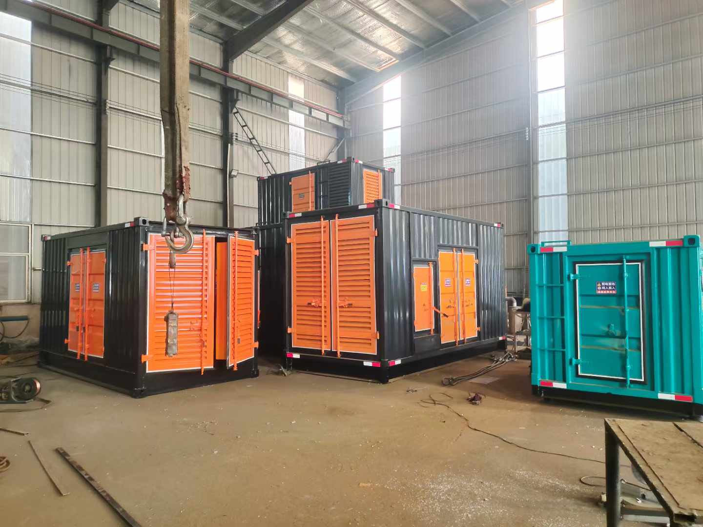 邯山500kw柴油发电机组可以带动多少功率设备？